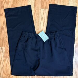 NWT H&M Divided Black Dress Pants Size Small Wide Leg 80% Recycled Fabric